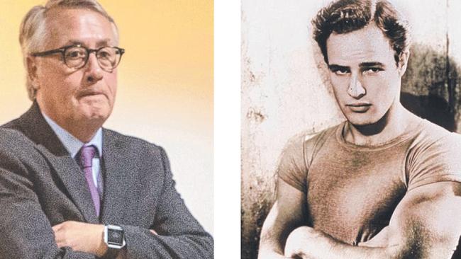 Wayne Swan, left, brings Marlon Brando to the 21st century.