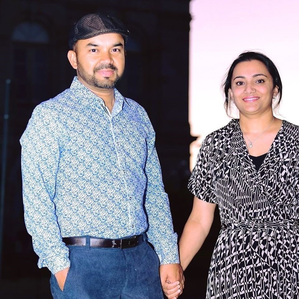 IN THE RUNNING: Nepalese Association of Toowoomba president Eakraj Adhikari, pictured with his wife Samjhana Sapkota Adhikari, has announced he's running in this year's council election.