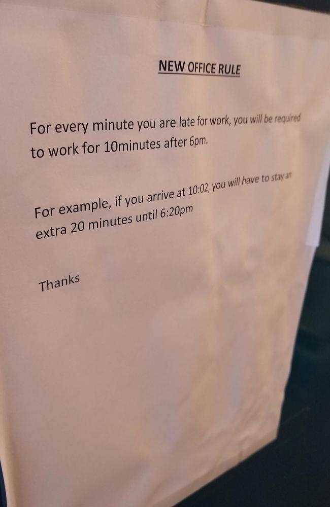 Manager blasted on Reddit over new overtime rule news .au