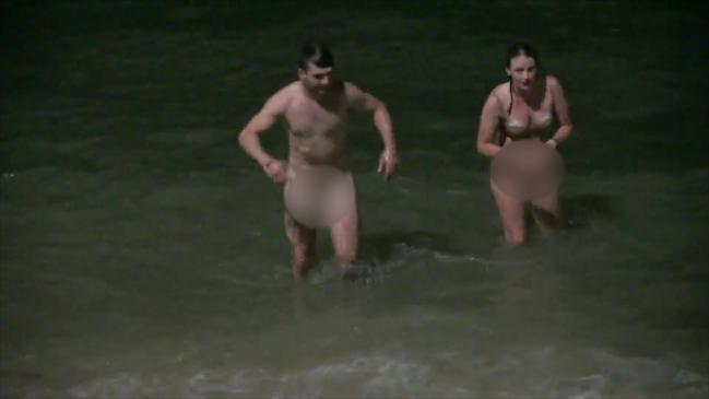 Naked Couple Filmed Having Sex On The Beach