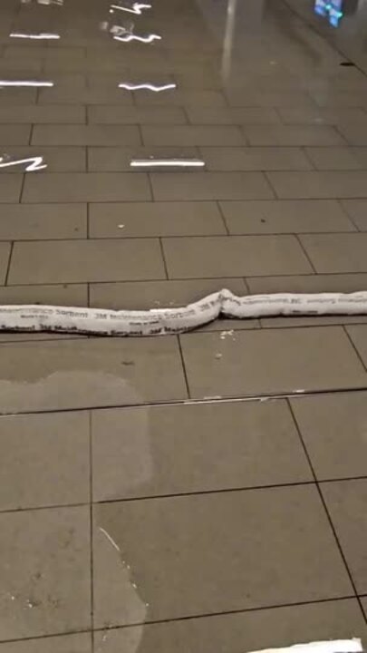 Train Station Transforms Into Waterfall After Wild Storm Lashes Sydney