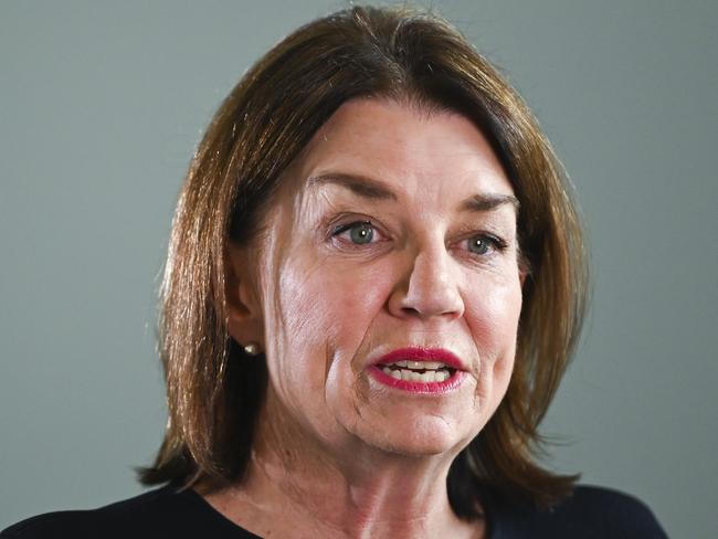 Former Queensland Premier Anna Bligh is now the Chief Executive Officer of the Australian Banking Association - a pretty tough job, given the continuing scandals surrounding the industry. Picture: AAP Image/Lukas Coch