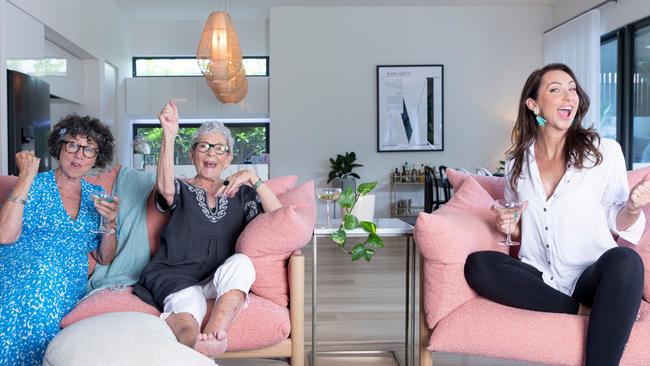 Gogglebox family Kerry, Emmie and Isabelle Silbery.