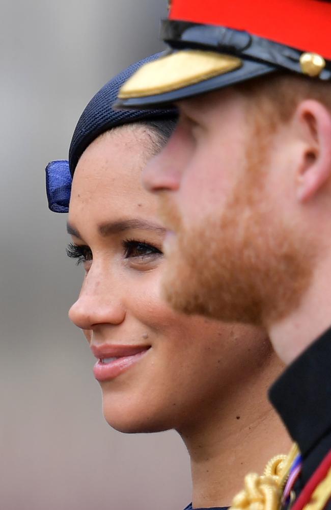 Meghan Markle and Prince Harry have walked away from their family ties. Picture: AFP