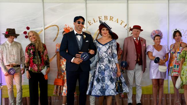 Ladies Day socials at Cluden. Fashions on the Field. Picture: Evan Morgan