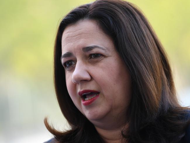 Queensland Premier Annastacia Palaszczuk arrives at the COAG meeting.