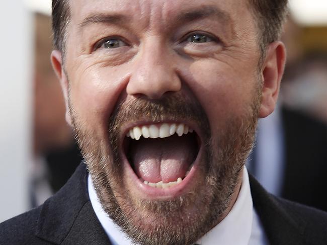 LONDON, ENGLAND - MAY 27: Ricky Gervais attends The 2012 Arqiva British Academy Television Awards at the Royal Festival Hall on May 27, 2012 in London, England. (Photo by Tim Whitby/Getty Images)