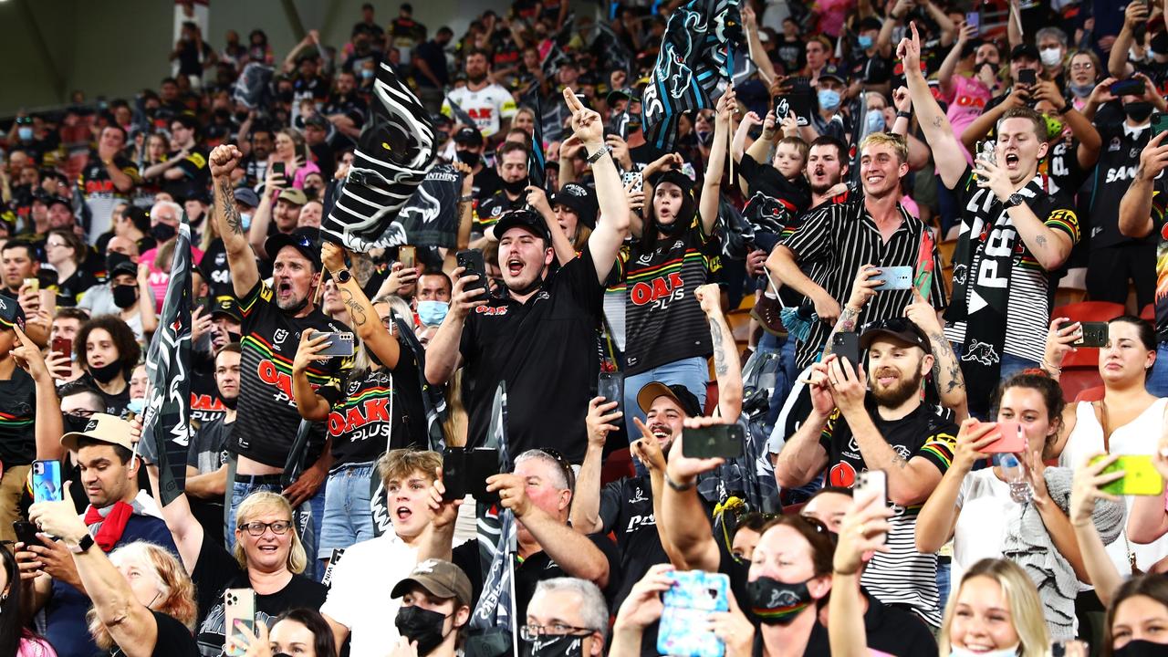 NRL Penrith Panthers Diehard Fan Baby One Piece