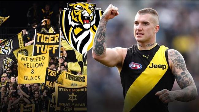 Dustin Martin and the Tigers capped off the perfect season with an AFL premiership.