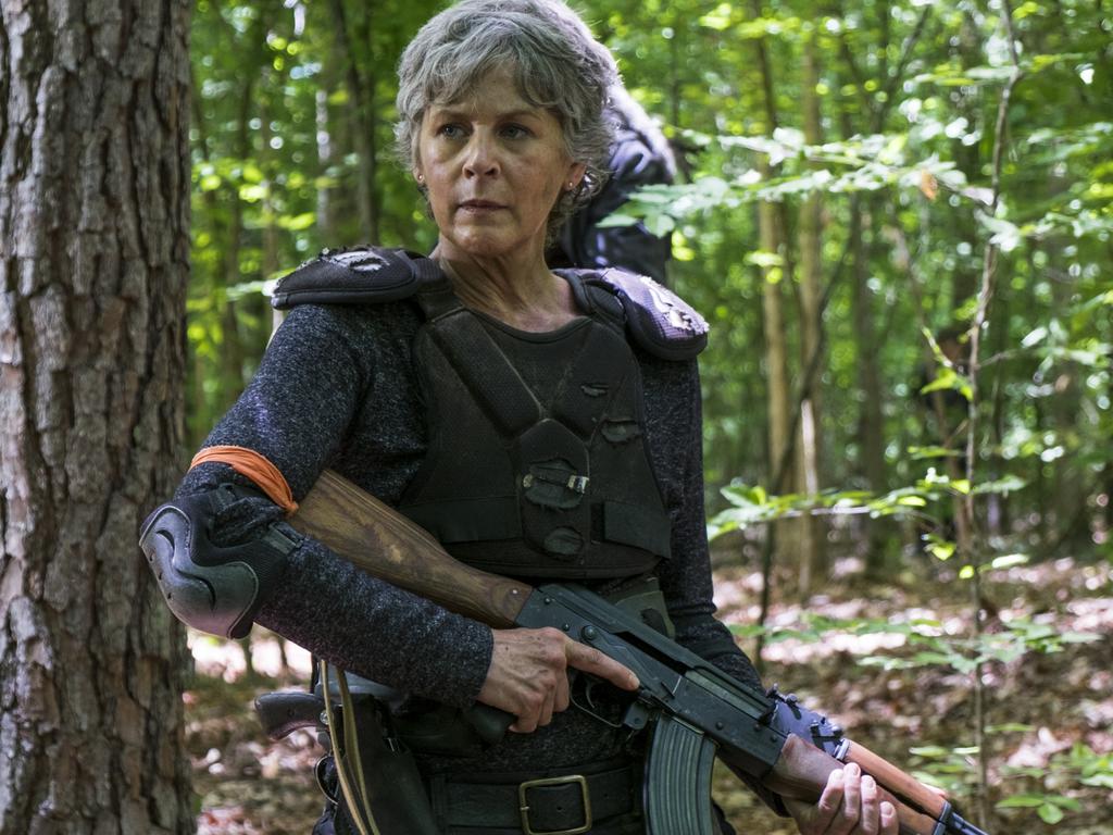 Melissa McBride as Carol Peletier in The Walking Dead. Picture: Gene Page/AMC