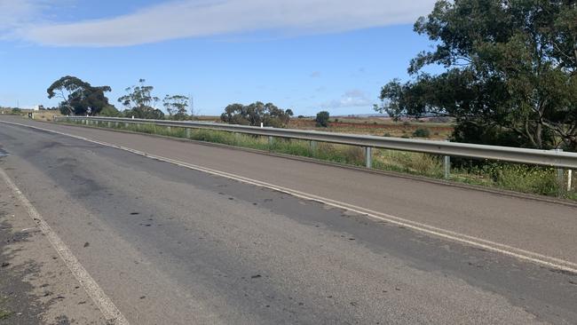 The scene of the fatal hit-run on Woolpack Rd in Maddingley. Picture: Brianna Travers