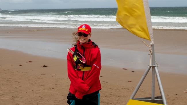 Sarah Prendergast is a life saver with the Cape Paterson Life Saving Club.