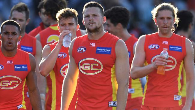 Steven May immending exit will complete a massive talent exodus from the Suns. Picture: AAP