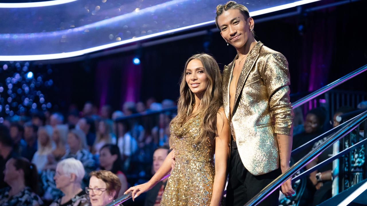 Nadia Bartel made her debut on Sunday performing with Lyu Masuda on Dancing With the Stars.