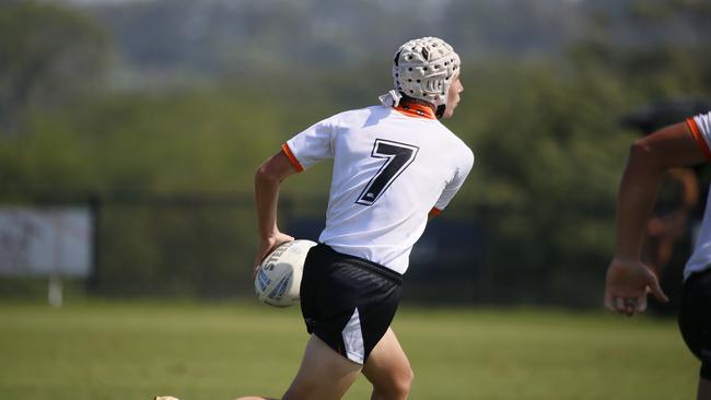 Curtis Lakeman in action for the Tigers. Picture: Warren Gannon Photography