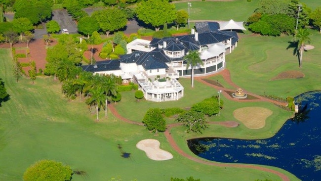 The villa, Nerang, owned by Japanese billionaire Toshiaki Ogasawara. Picture: Supplied