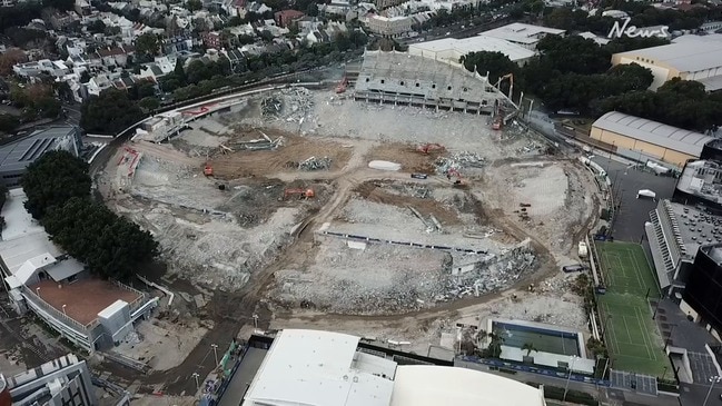 The destruction of Allianz Stadium