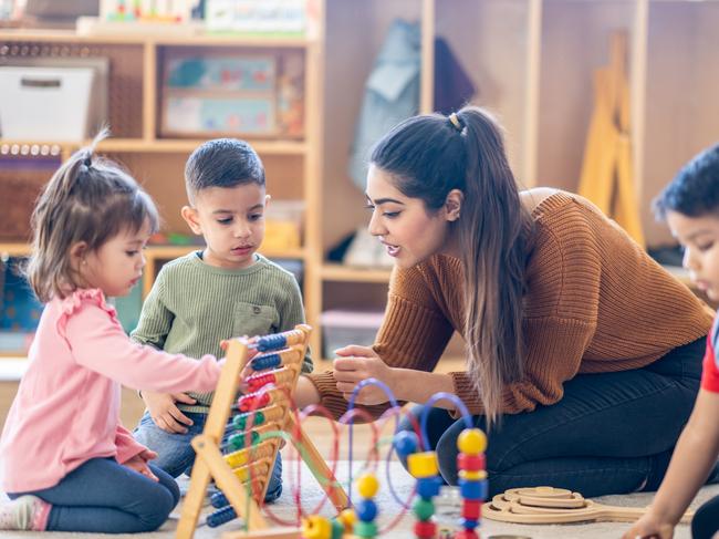 Generic Childcare photo, Kids playing, Kindergarten, Picture: Getty Images,