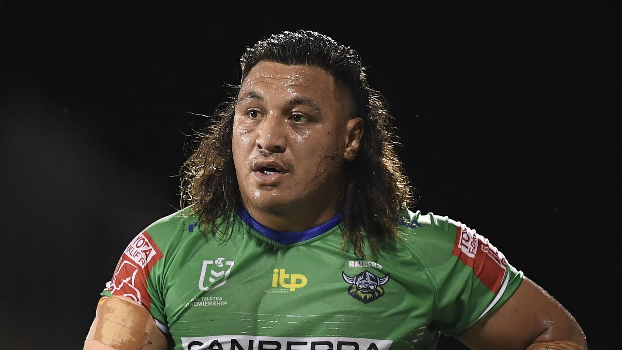 Josh Papalii of the Raiders (Photo by Ian Hitchcock/Getty Images)
