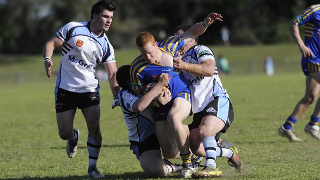 Marist Brothers second-rower Brendan Wall .Photo Marc Stapelberg.