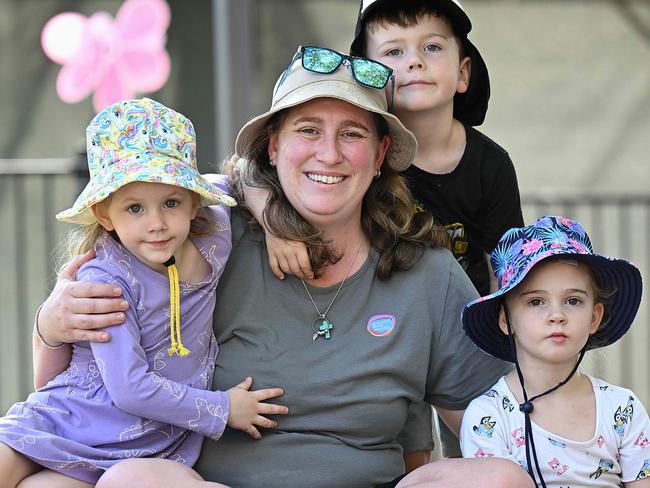 30/8/2024: Early childhood worker Chloe Buchtmann is part of a QLD first program that quickens Early childhood care courses to just 18 months as opposed to around 3 years, at a childcare centre in Burpengary , Brisbane. pic: Lyndon Mechielsen/Courier Mail