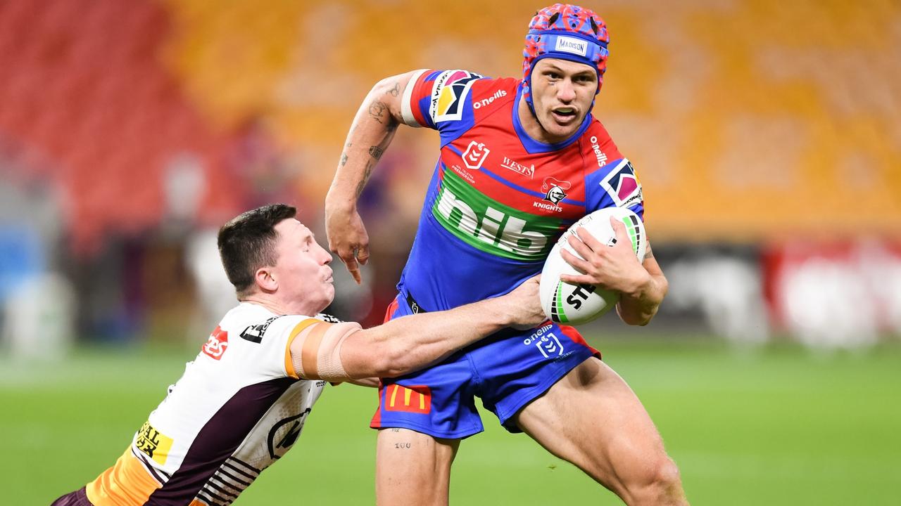 Kalyn Ponga could move to the halves for Newcastle. Picture: NRL Images