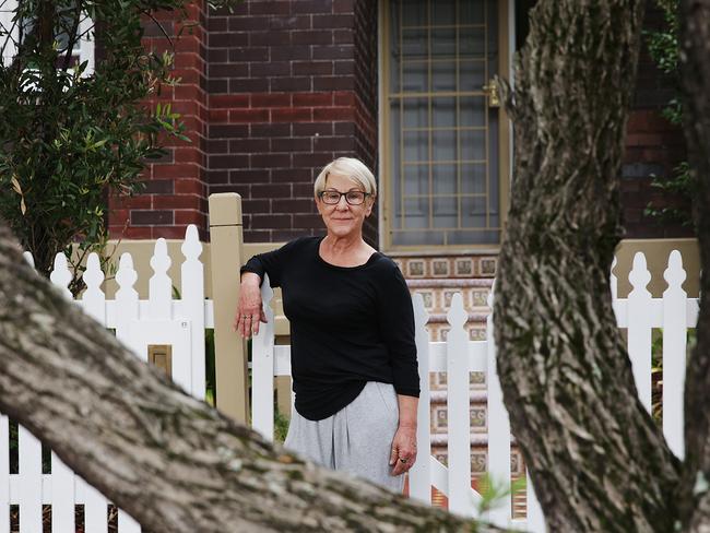 Judith Sadler has lived at 13 Acton Street, Hurlstone Park for nearly 29 years. Picture: DANNY AARONS