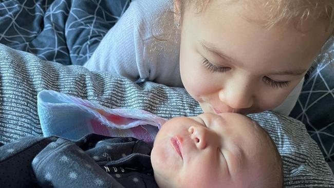 James Fisher-Harris posted this photo of his children to social media this week.