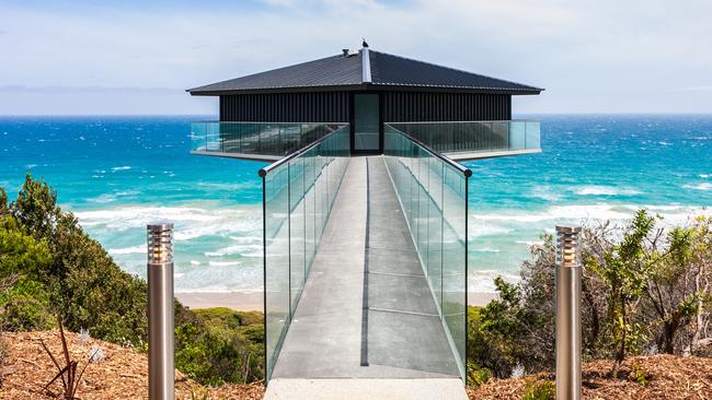 The Pole House, Fairhaven, is a Great Ocean Rd icon.