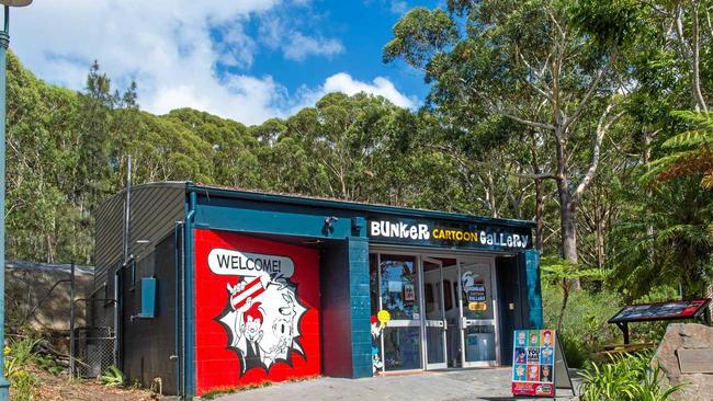 The Coffs Harbour Bunker Gallery. Picture: Trevor Veale