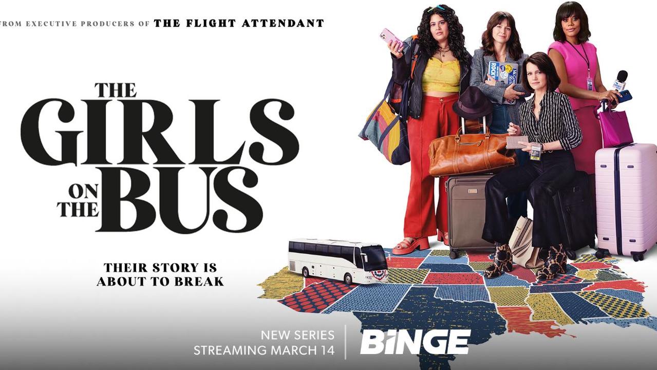 The Girls On The Bus premieres on BINGE on March 14