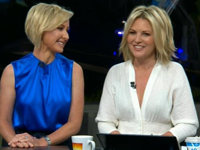 Channel Nine’s new Today Show Deb Knight and Georgie Gardner.