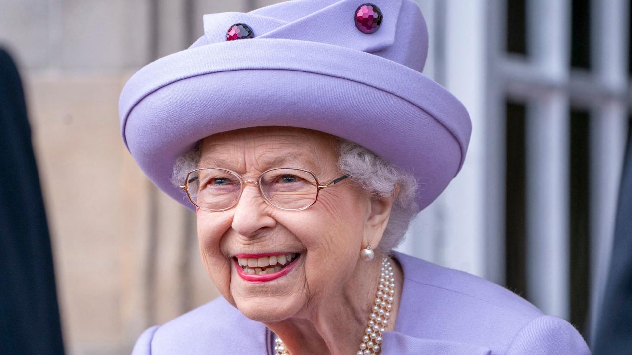 The Queen in late June 2022, just over two months before her death. Picture: POOL / AFP