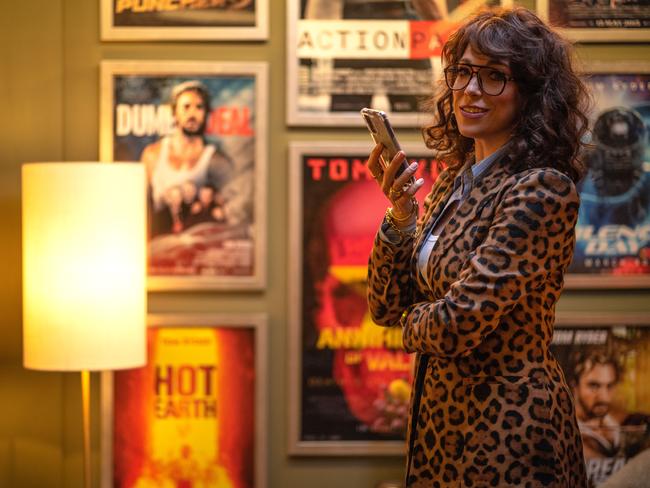 Hannah Waddingham plays producer Gail Meyers in The Fall Guy.