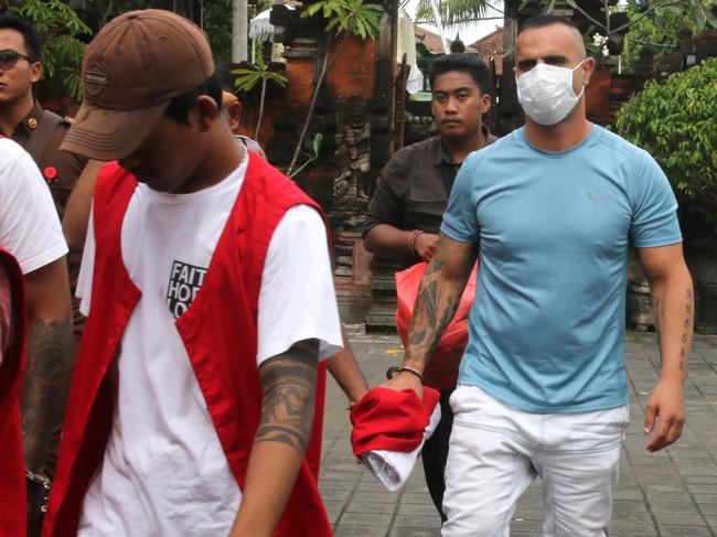 Sydney man  Bilal Kalache arrives at Denpasar District Court for the verdict. Picture: Lukman S. Bintoro