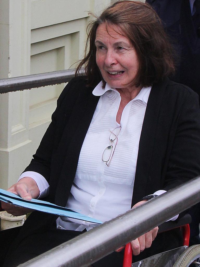 Sue Neill-Fraser at Launceston Supreme Court. Picture: BRUCE MOUNSTER