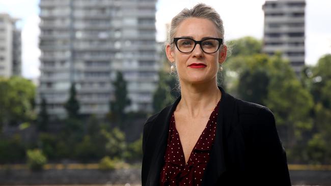 QCOSS chief executive Aimee McVeigh said the federal government needed to be doing more to support homeless Queenslanders. Picture: David Clark