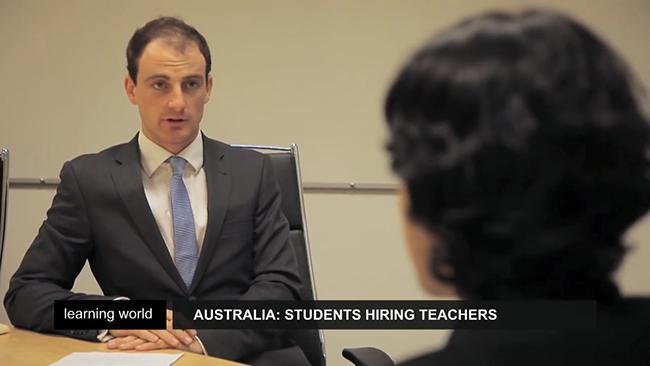 Students hiring teachers in Australia