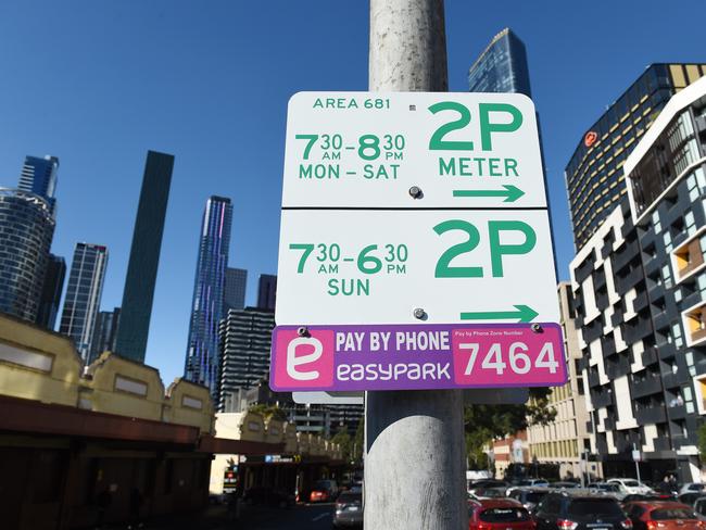People will be charged $4 per hour to park on Sundays. Picture: Josie Hayden
