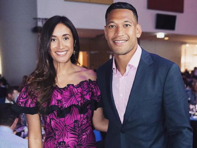 Maria Folau, wife of Israel Folau. Taken from her Instagram page . Source - https://www.instagram.com/mariatutaia/