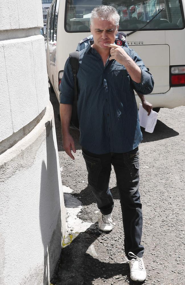 John Nikolic at the High court in Suva, for his sentencing hearing. Picture Gary Ramage