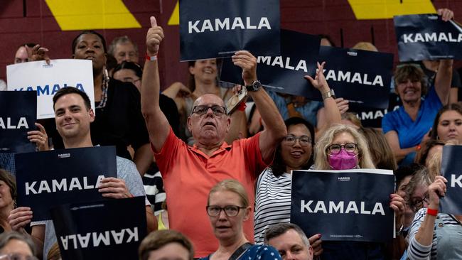 The crowd lapped up the energy. Picture: Getty Images