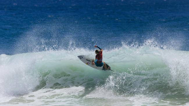 The daughter of Australian surfing legend Josh Kerr, Sierra Kerr is a superstar in the making. (Photo by Cait Miers/World Surf League)