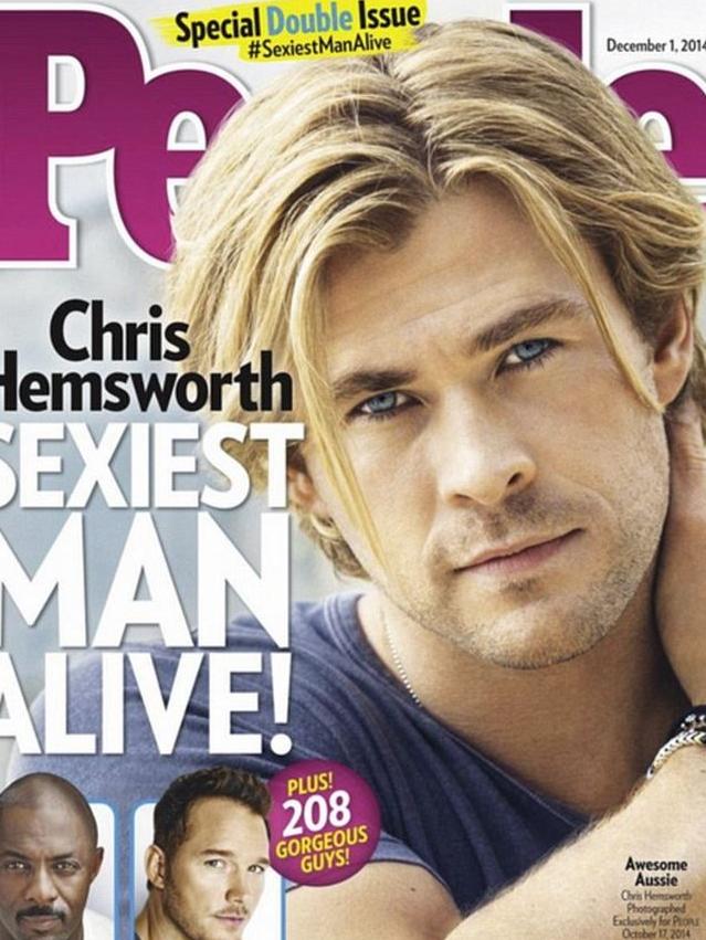 You go Chris Hemsworth.