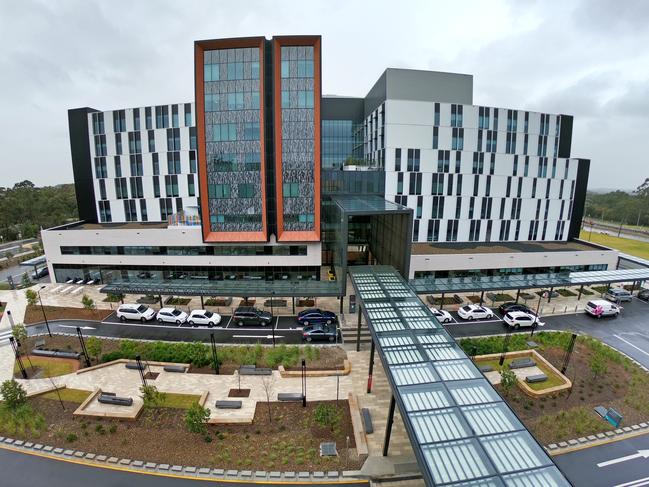 The newly opened Northern Beaches Hospital’s emergency department only saw four out of ten patients within the recommended time. Picture: AAP