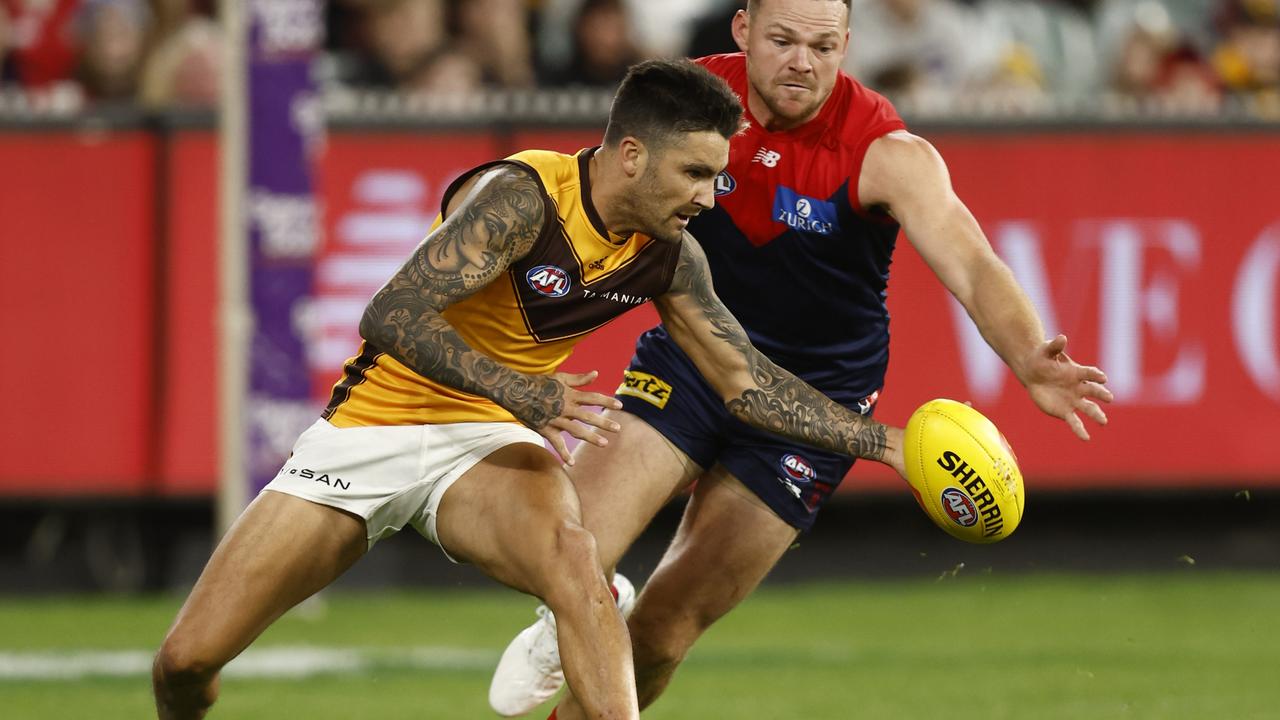 Chad Wingard will play his 200th game this week. Picture: Darrian Traynor/AFL Photos/Getty Images