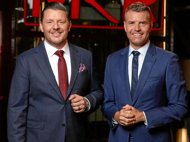 *WARNING EMBARGOED for the January 24 edition of The Guide* My Kitchen Rules judges Manu Feildel and Pete Evans return for season 10. Supplied by Channel 7.