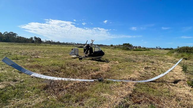 A small gyrocopter crash landed on the Fraser Coast on Friday, November 18.