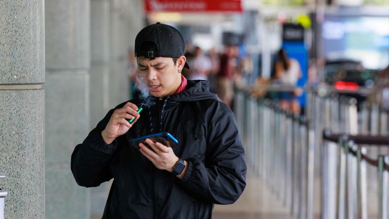 A Cancer Council vape study found one-third of NSW teenagers had vaped at least once. Picture: Justin Lloyd