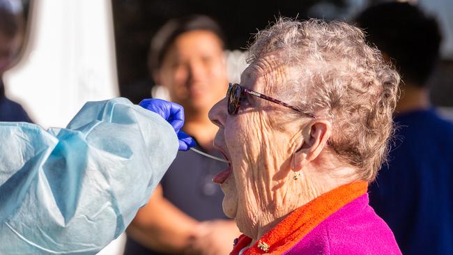 It’s hoped saliva testing will be less invasive for children, elderly people and other Victorians who could not previously have been tested.